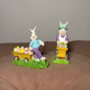 Easter "My Blushing Bunnies" Enesco Vintage 1990s
